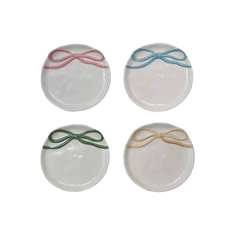 Bow Small Stoneware Dish Bow Small Stoneware Dish Home