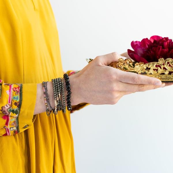 Scout Curated Wears Delicate Stone Wrap- Amethyst Scout Curated Wears Delicate Stone Wrap- Amethyst Bracelet