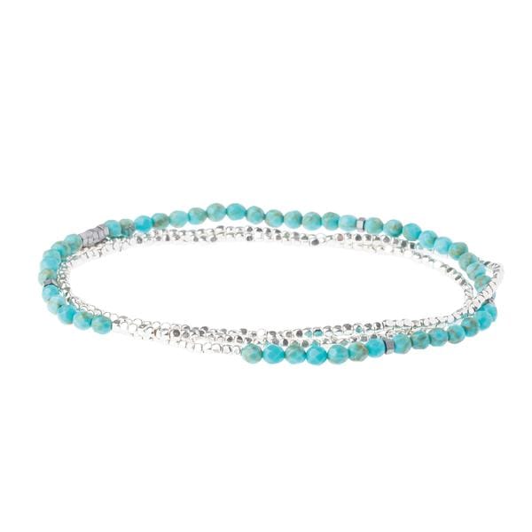 Scout Curated Wears Delicate Stone Wrap- Turquoise Scout Curated Wears Delicate Stone Wrap- Turquoise Bracelet