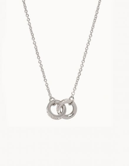 Spartina 449 Unbreakable Double Ring Necklace Spartina 449 Unbreakable Double Ring Necklace | Gold Silver Necklaces