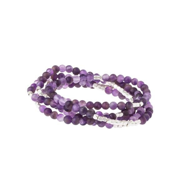 Scout Curated Wears Stone Wrap- Amethyst Scout Curated Wears Stone Wrap- Amethyst Bracelet
