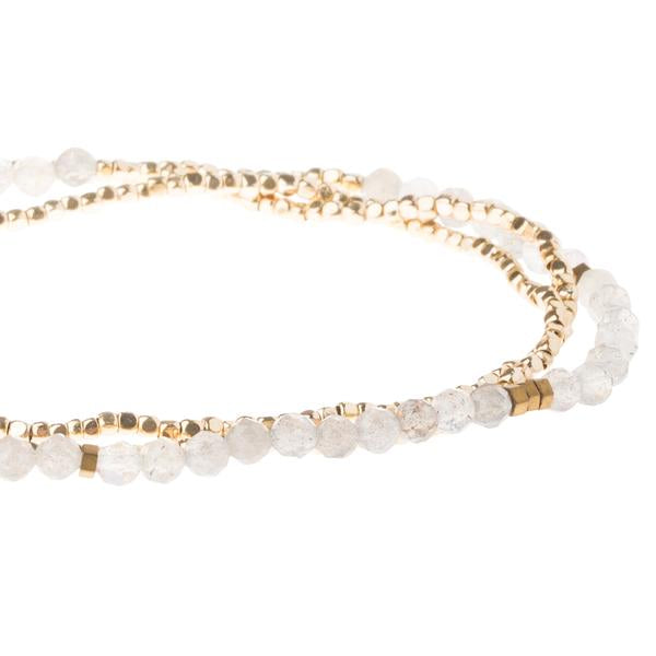 Scout Curated Wears Delicate Stone Wrap- Labradorite