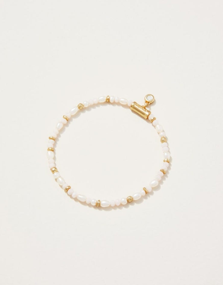 Spartina 449 Sparkly Pearl Stretch Bracelet