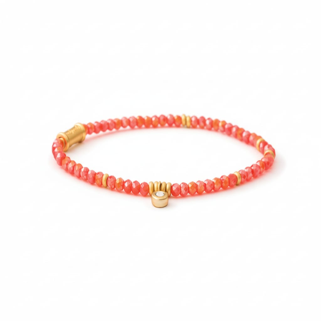 Spartina 449 3mm Crystal Stretch Bracelet