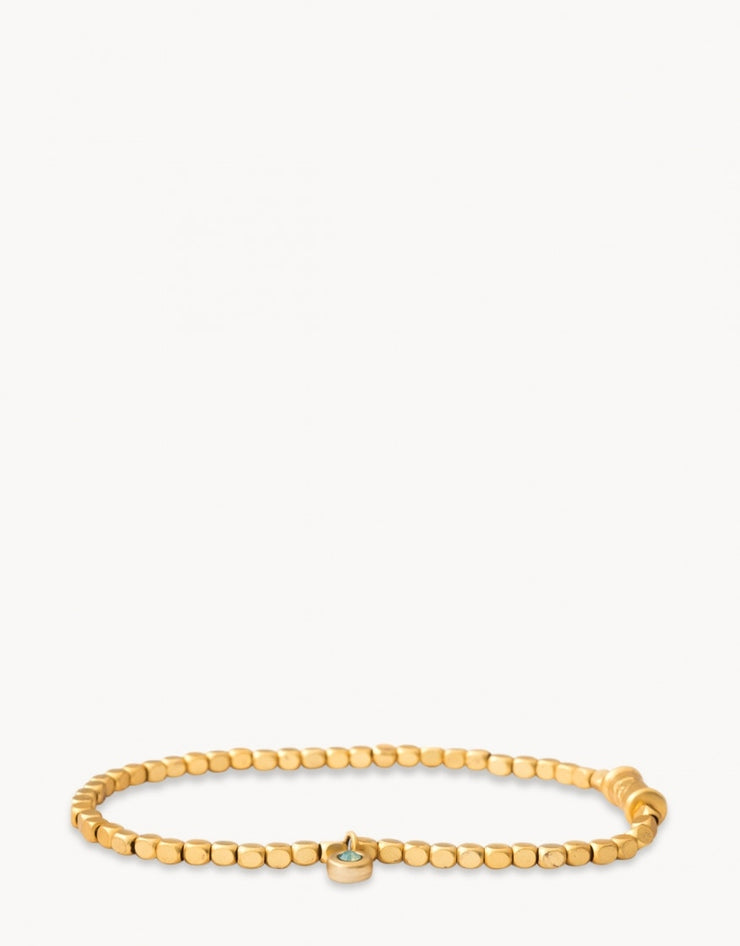 Spartina 449 Oval Gold Stretch Bracelet