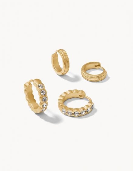 Spartina 449 Simple Hoop Earring Set