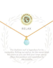 Spartina 449 Relax Crystal Drop Necklace