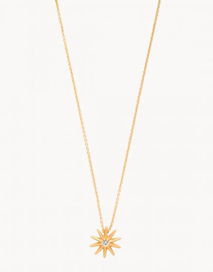 Bask In The Sun Starburst Necklace