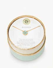 Spartina 449 Blessed Clover Necklace