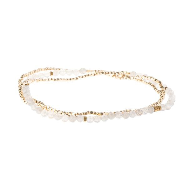 Scout Curated Wears Delicate Stone Wrap- Labradorite
