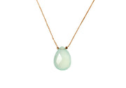 Soulku Happy Birthday Chalcedony Necklace