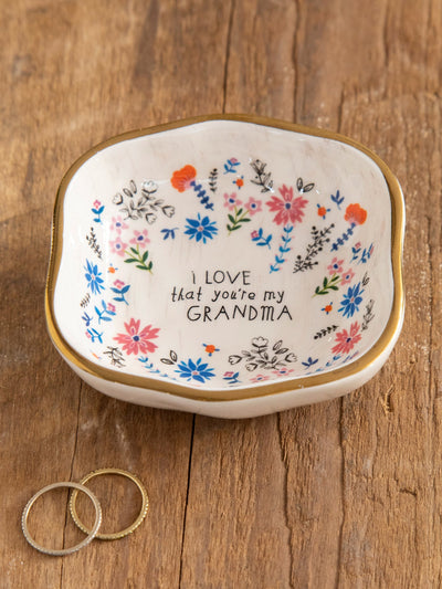 Artisan Trinket Bowl Grandma