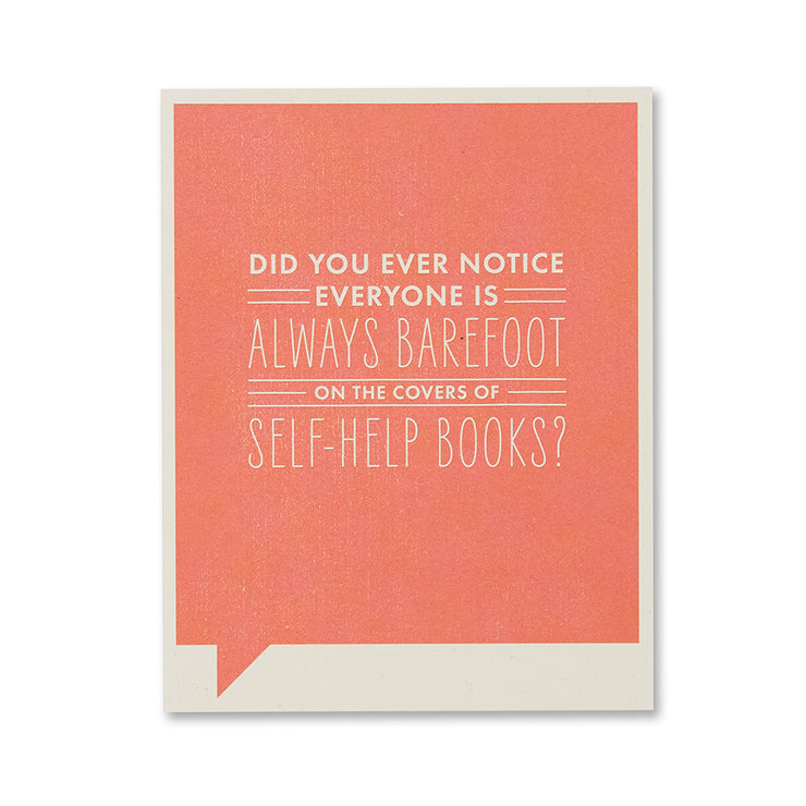 "Did You Ever Notice" Just for Laughs Card