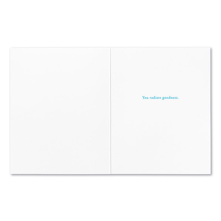 "Kind Thoughts, Kind Words" Thank You Card