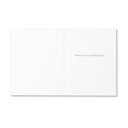 "Some People Look for a Beautiful Place" Thank You Card