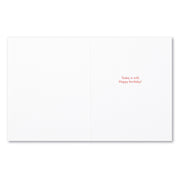 "Ever Since Happiness Heard Your Name" Birthday Card