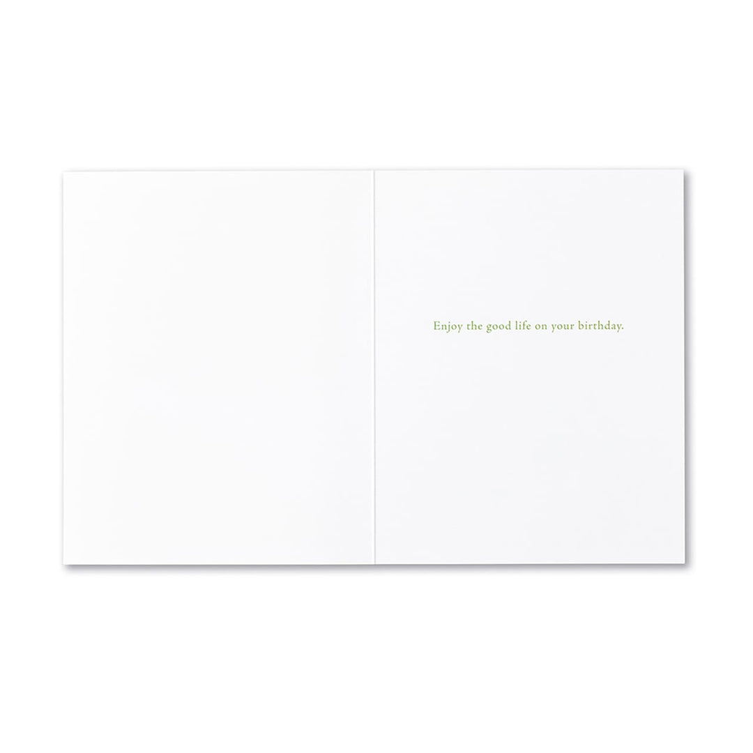 "Live in the Sunshine" Birthday Card