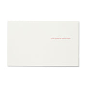 "...There's No Friends Like the Old Friends" Friendship Card