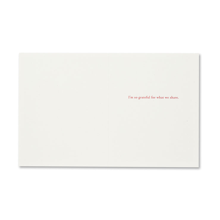 "...There's No Friends Like the Old Friends" Friendship Card