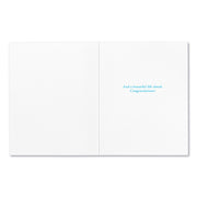"Two Souls, One Heart" Wedding Card