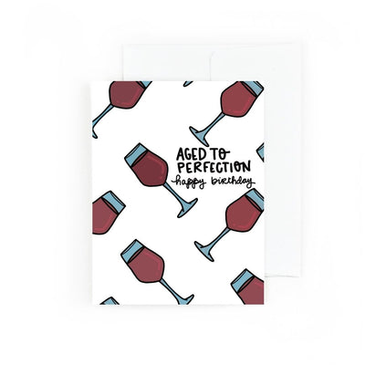 Aged to Perfection Birthday Card
