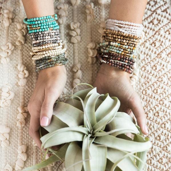 Scout Curated Wears Stone Wrap- African Turquoise Scout Curated Wears Stone Wrap- African Turquoise Bracelet