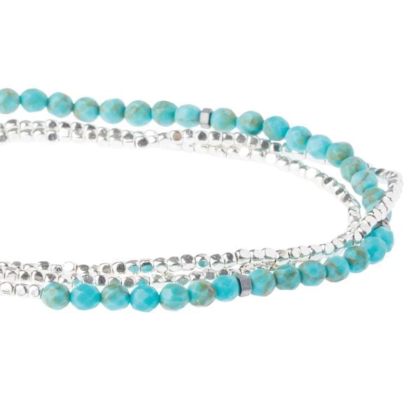Scout Curated Wears Delicate Stone Wrap- Turquoise Scout Curated Wears Delicate Stone Wrap- Turquoise Bracelet