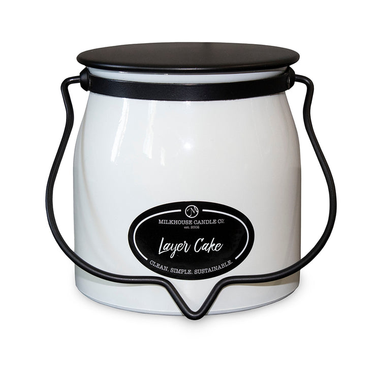 Milkhouse Butter Jar Candle - Layer Cake