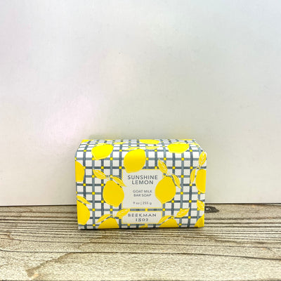 Beekman 1802 Sunshine Lemon Bar Soap