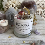 Zodiac Crystal Embellished Candle