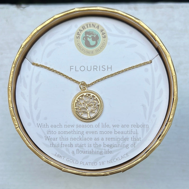 Spartina 449 Flourish Tree of Life Necklace