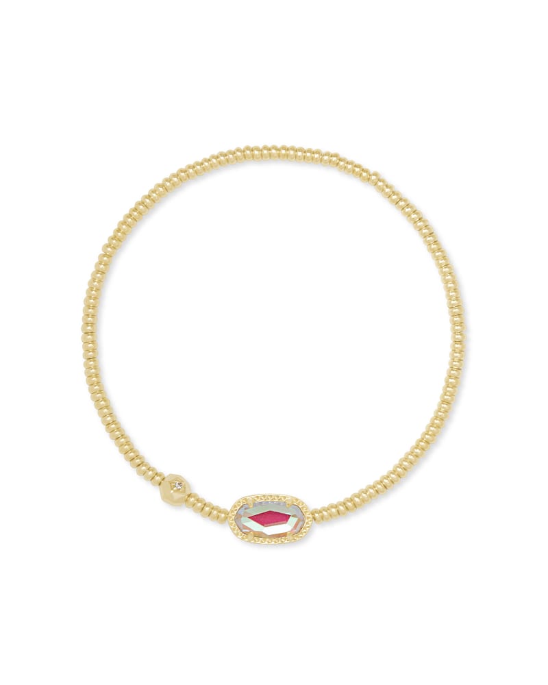 Kendra Scott Grayson Gold Stretch Bracelet in Dichroic Glass Kendra Scott Grayson Dichroic Glass Gold Stretch Bracelet Bracelet