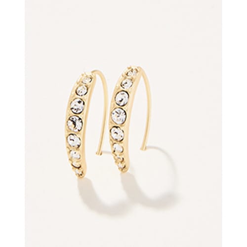 Spartina 449 Sparkle Arc Small Earrings