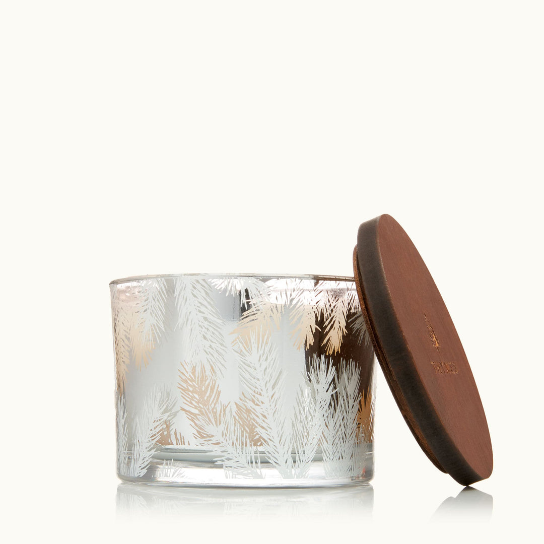 Frasier Fir Statement 3-Wick Candle Thymes Frasier Fir Silver 3-Wick Candle | 12.5 oz Candle